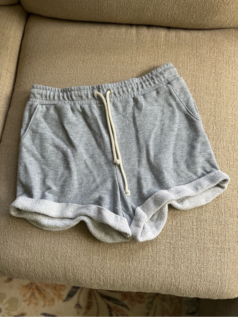 Women's Terry Lounge Shorts - Gray